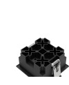 BLAU * FOCO EMPOTRAR 4L 10W  3000K NEGRO